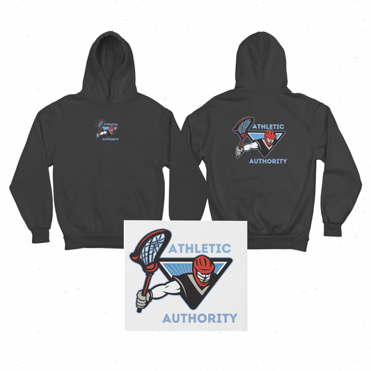 Athletic Authority " Lacrosse" Unisex Lightweight Hoodie