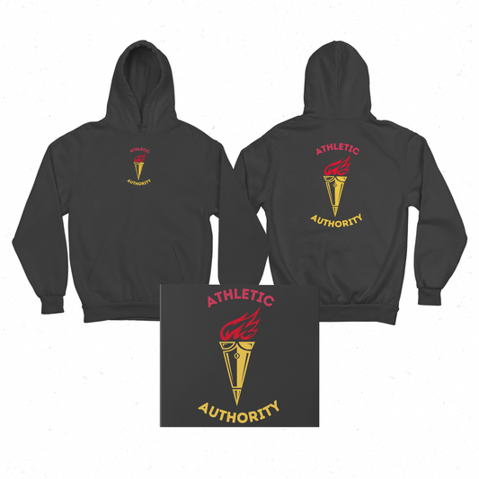 Athletic Authority  "Flame" Unisex Lightweight Hoodie