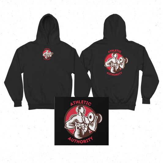 Athletic Authority  "Bells" Unisex Lightweight Hoodie