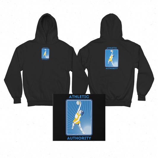 Athletic Authority  "Netball" Unisex Lightweight Hoodie