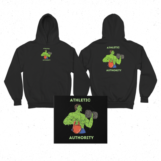 Athletic Authority  "Green Giant" Unisex Lightweight Hoodie