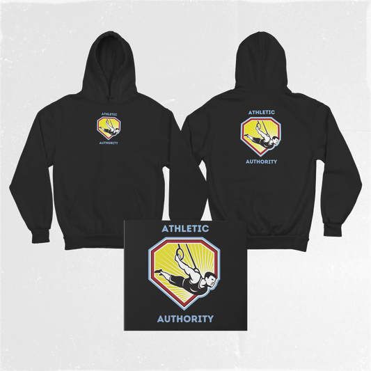 Athletic Authority  "Rings" Unisex Lightweight Hoodie