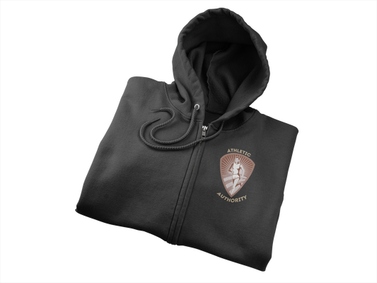 Athletic Authority "Runner Natural" Unisex Lightweight Hoodie