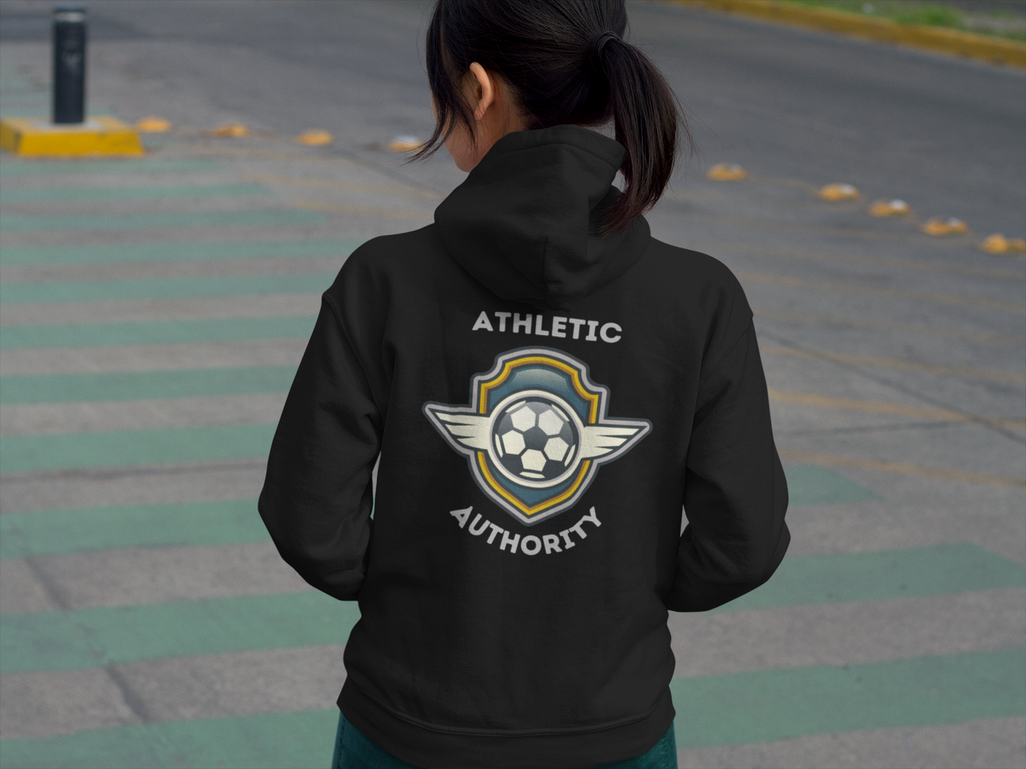 Athletic Authority "Soccer Crest" Unisex Hoodie