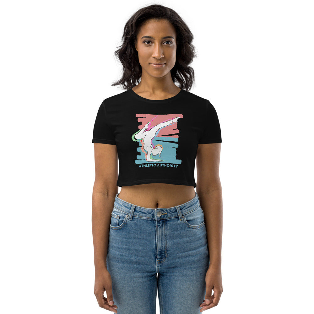 Athletic Authority  "Focus" Organic Crop Top
