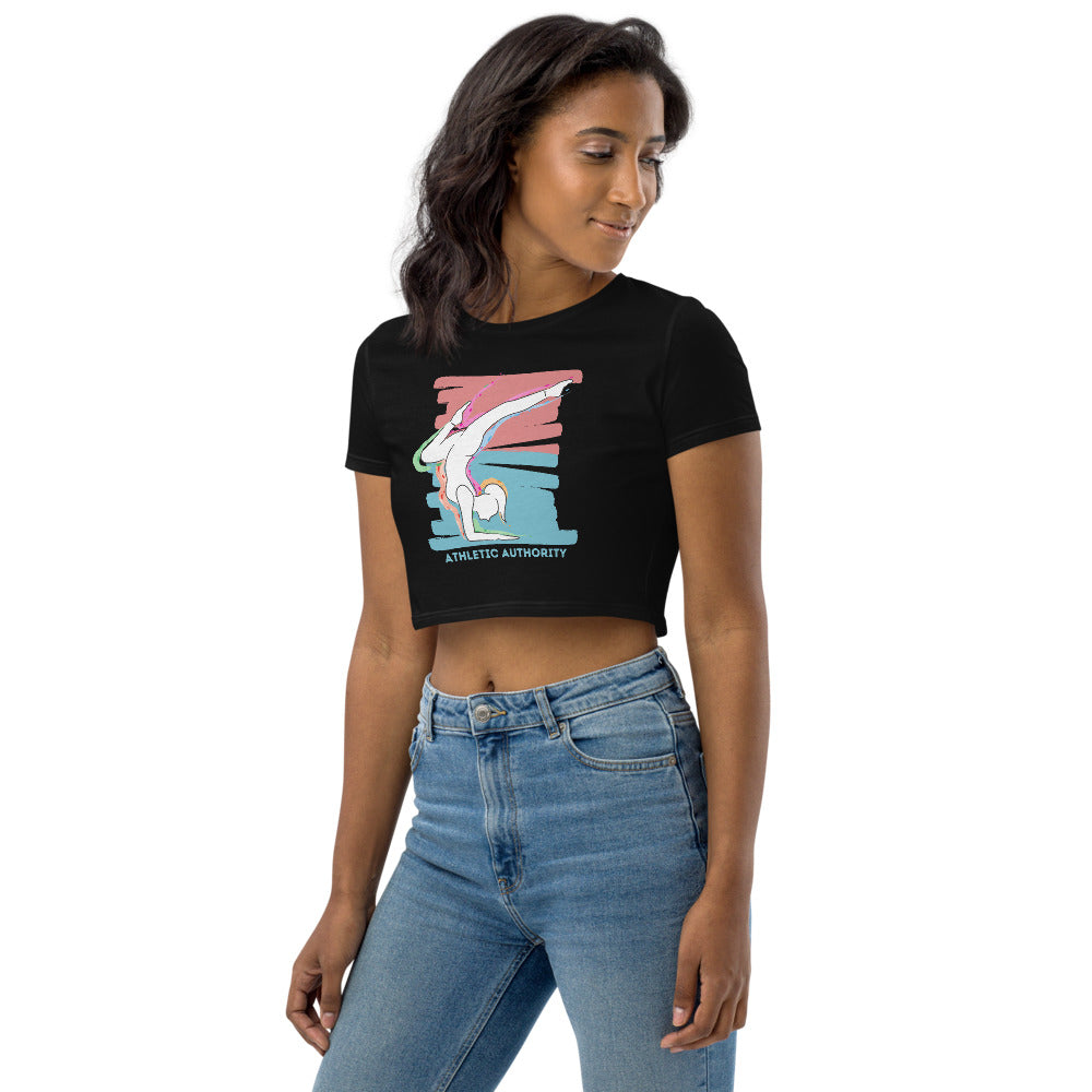 Athletic Authority  "Focus" Organic Crop Top