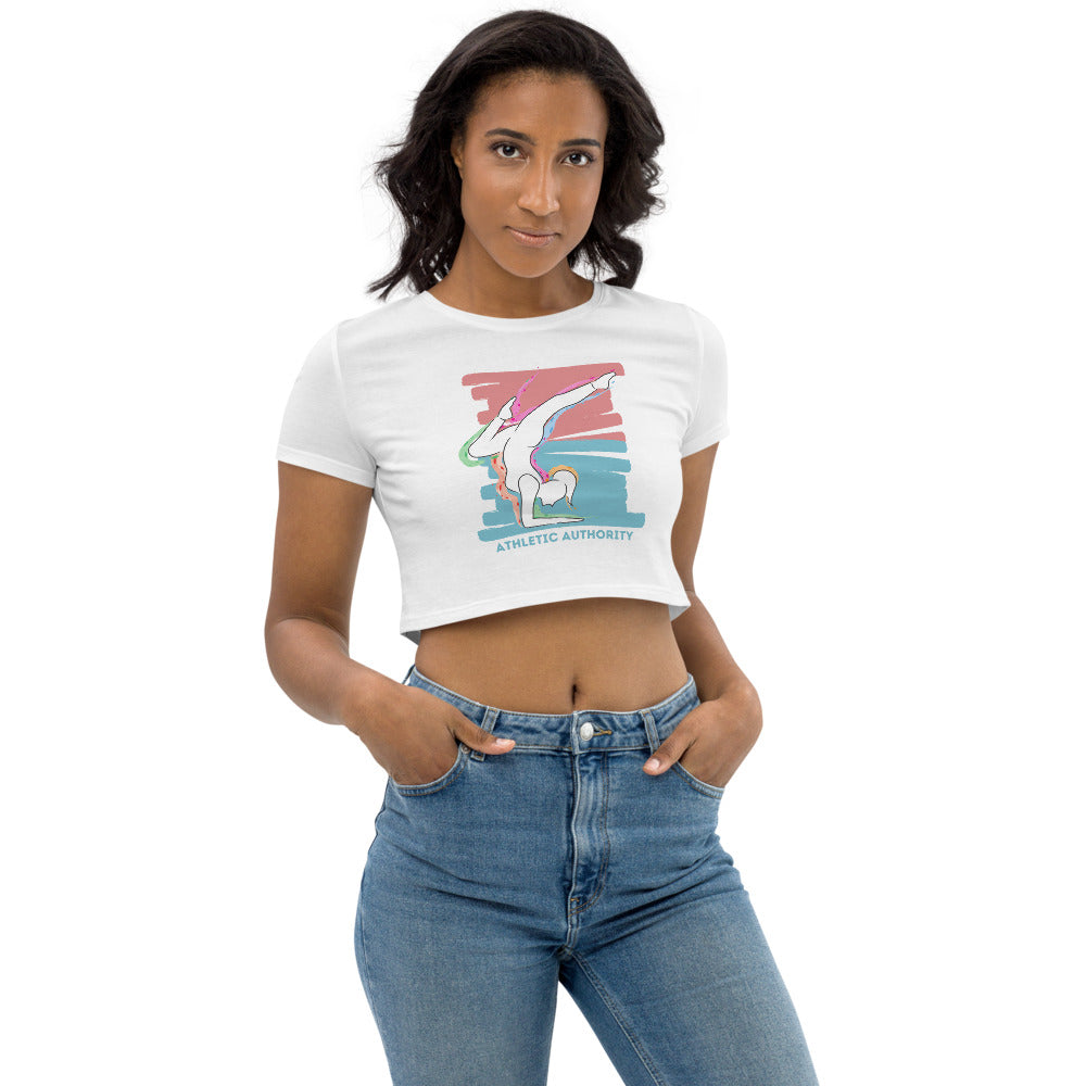 Athletic Authority  "Focus" Organic Crop Top