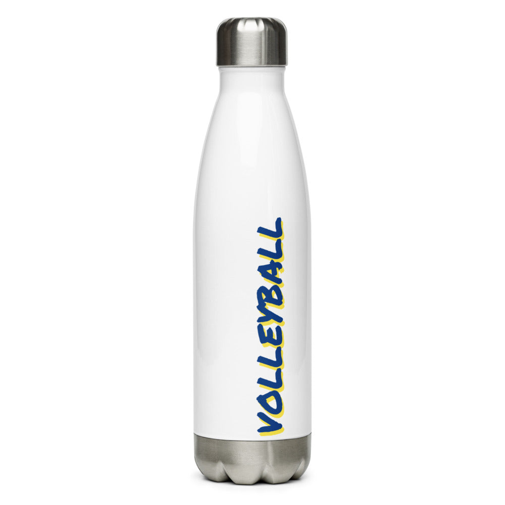 Athletic Authority "Volleyball Balls" Stainless Steel Water Bottle