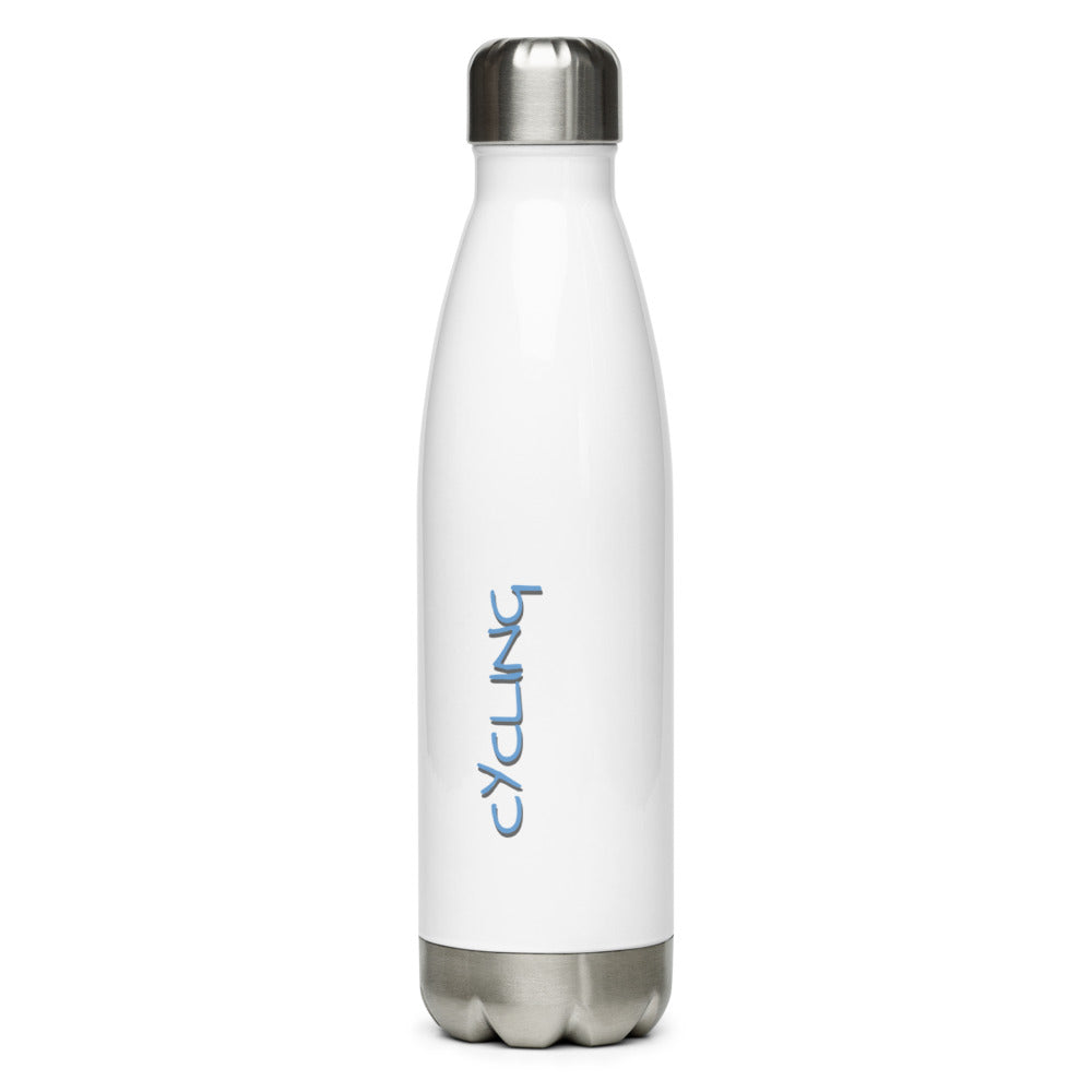 Athletic Authority "Cycling Rider" Stainless Steel Water Bottle