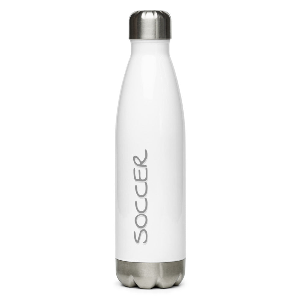Athletic Authority "Soccer Crest" Stainless Steel Water Bottle