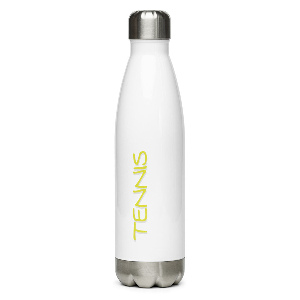 Athletic Authority "Tennis Neon" Stainless Steel Water Bottle