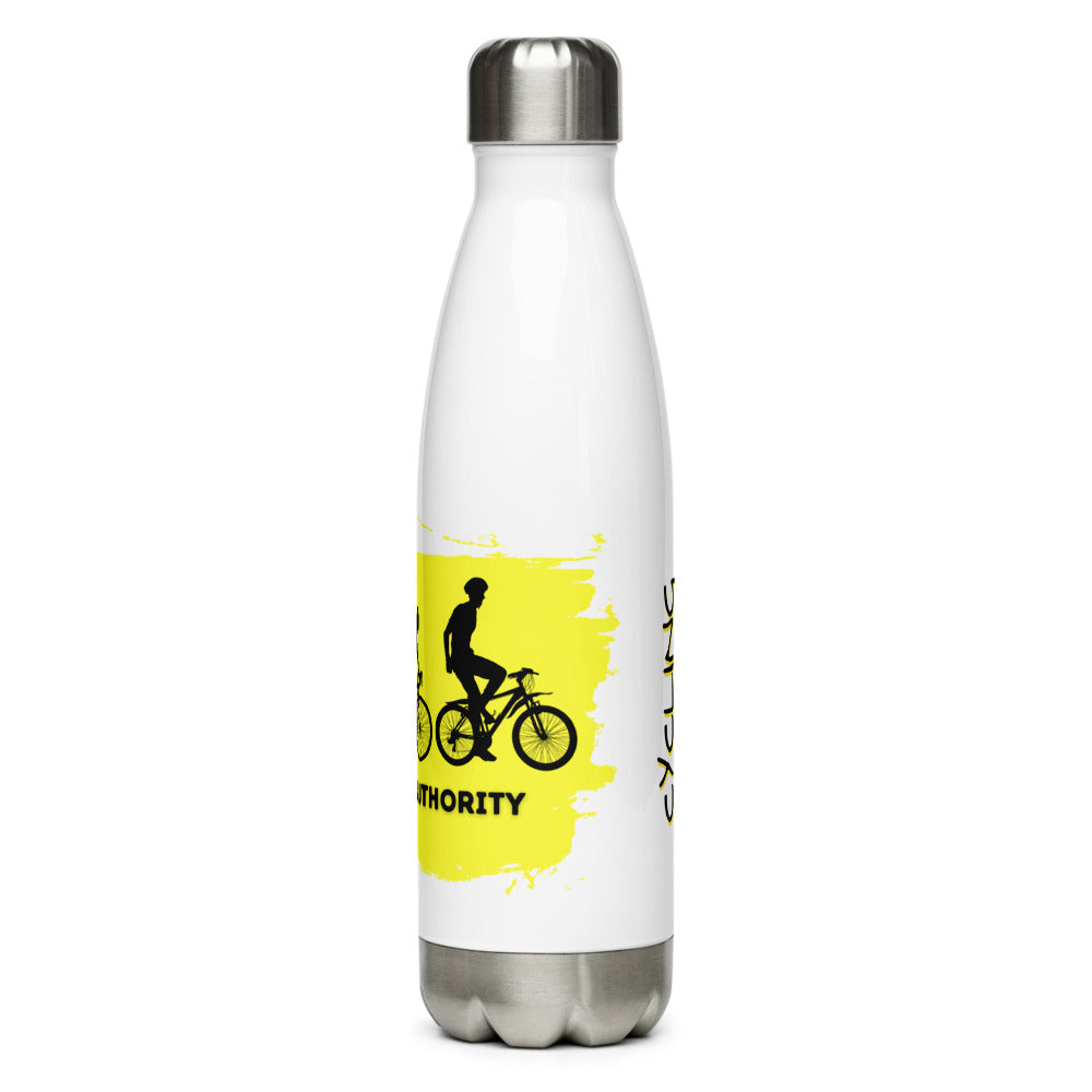 Athletic Authority "Cycling Win" Stainless Steel Water Bottle