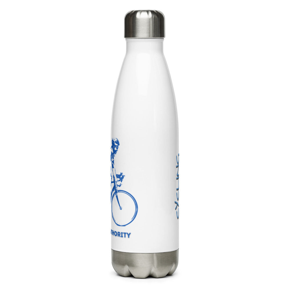 Athletic Authority "Cycling Rider" Stainless Steel Water Bottle