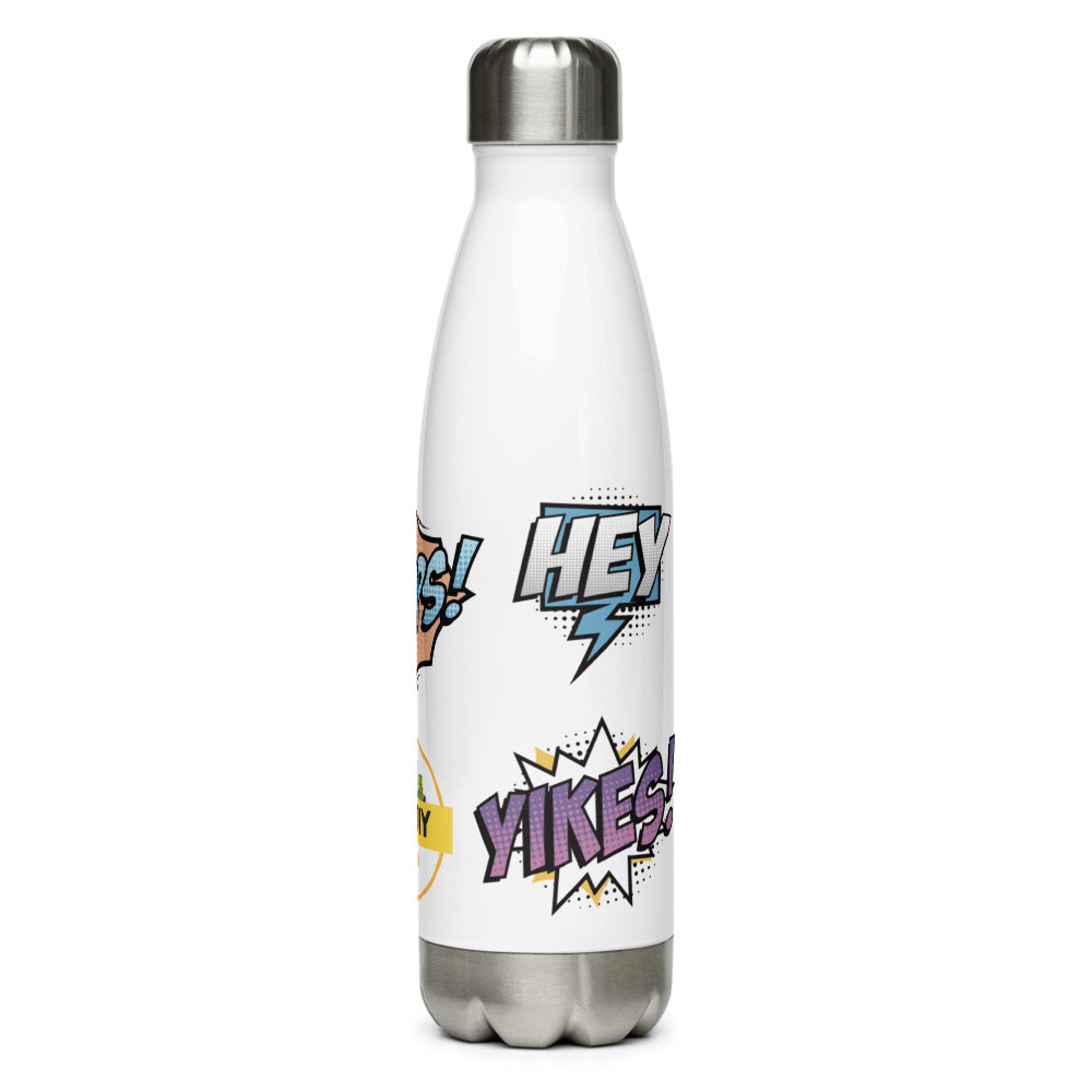 MYNY Hub "OOPS!" Stainless Steel Water Bottle