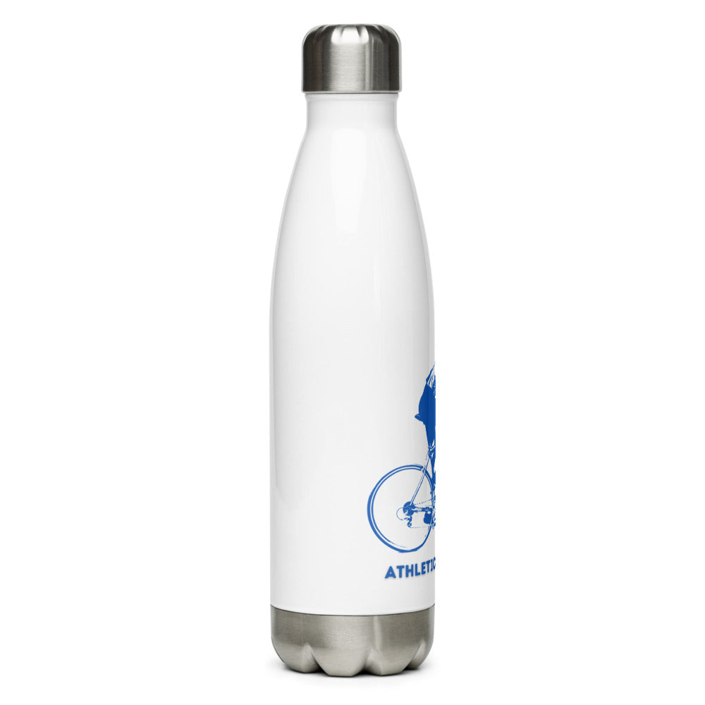 Athletic Authority "Cycling Rider" Stainless Steel Water Bottle