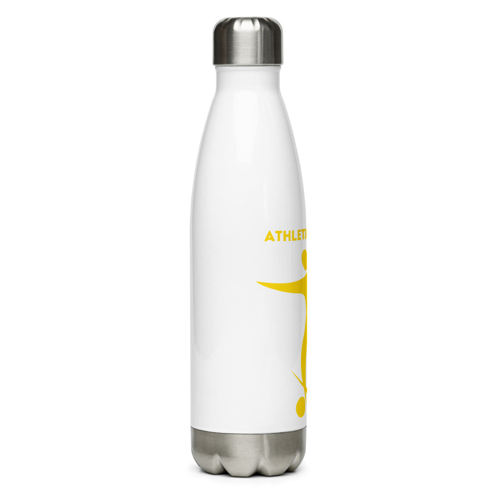 Athletic Authority "Soccer Swish" Stainless Steel Water Bottle
