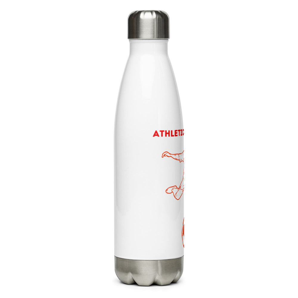 Athletic Authority "Soccer Blast" Stainless Steel Water Bottle
