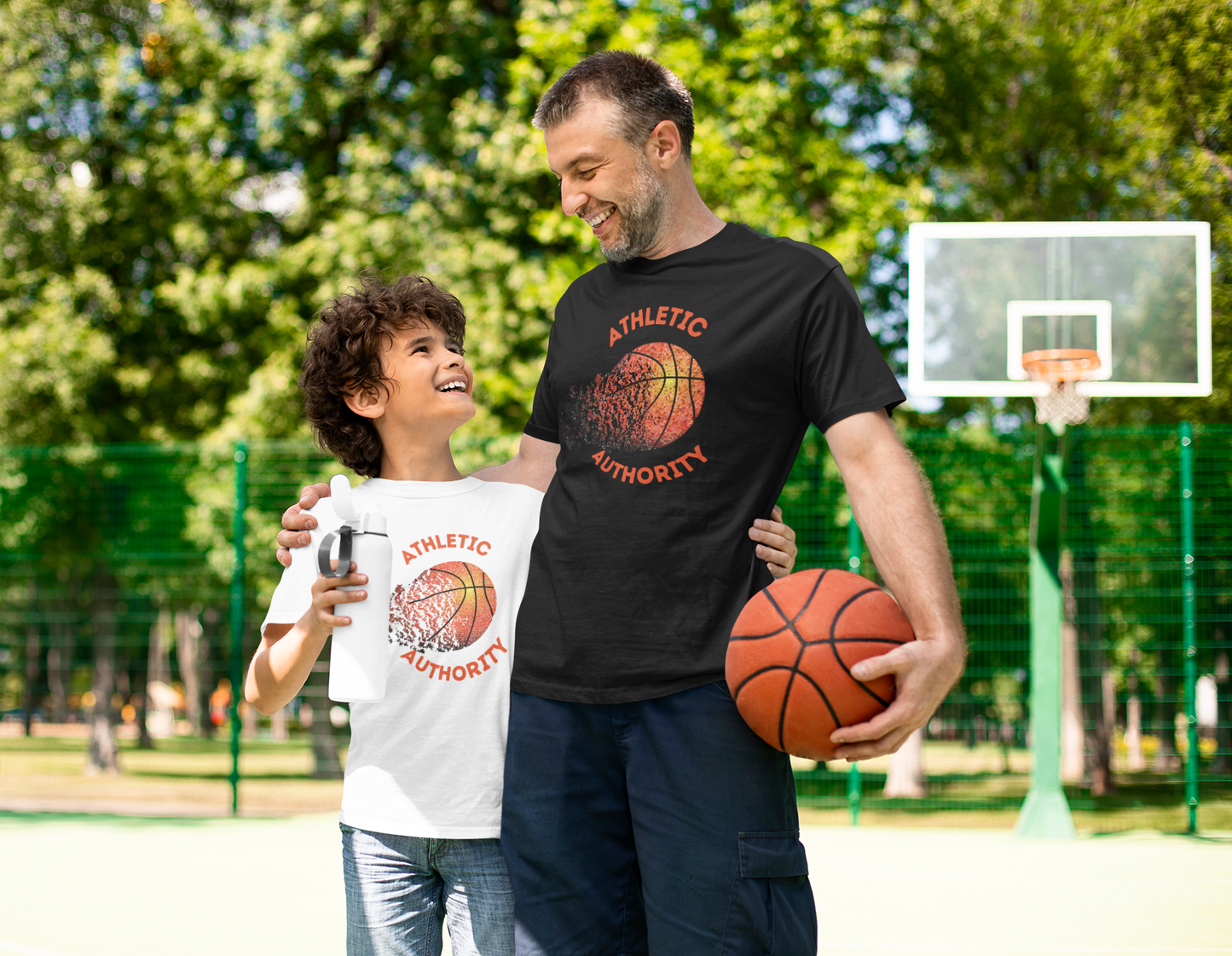 Athletic Authority "Basketball Zone" Short-Sleeve Unisex T-Shirt