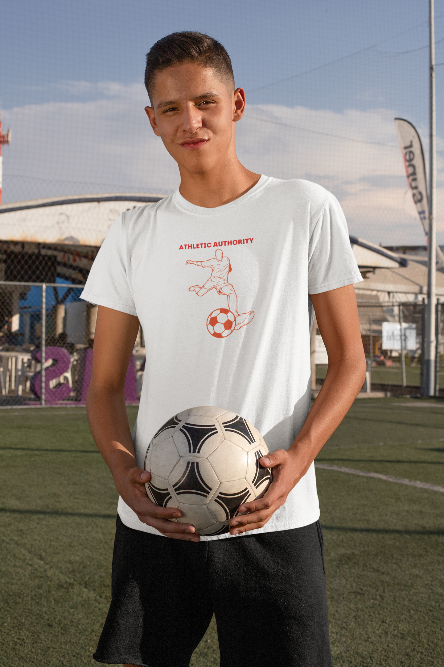 Athletic Authority "  Soccer Blast" Unisex Tri-Blend Short sleeve t-shirt