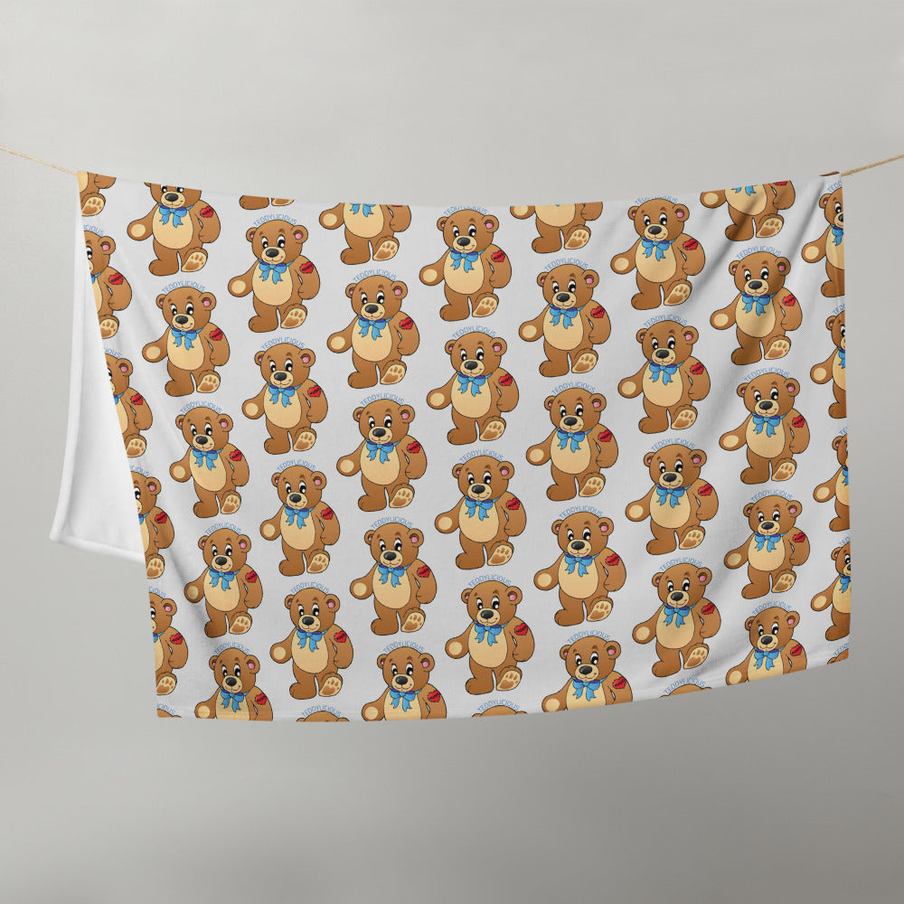 Teddylicious "Hugo" Throw Blanket