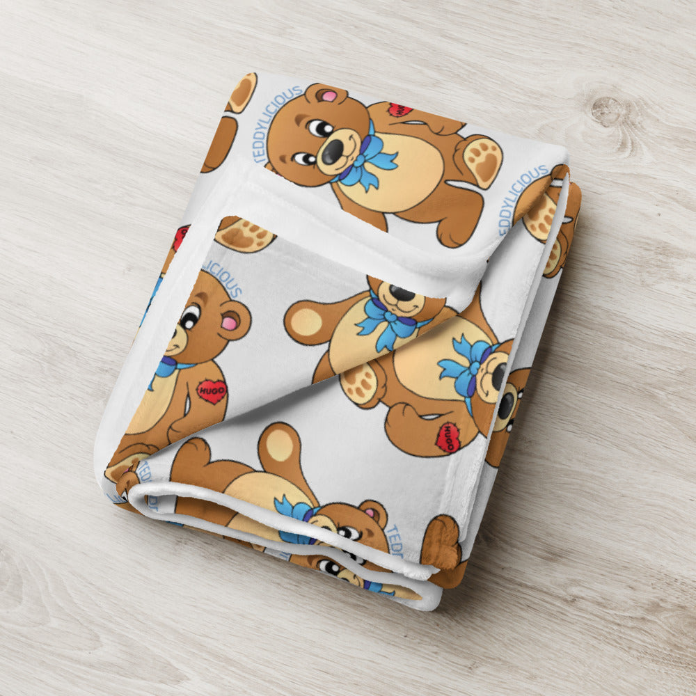 Teddylicious "Hugo" Throw Blanket