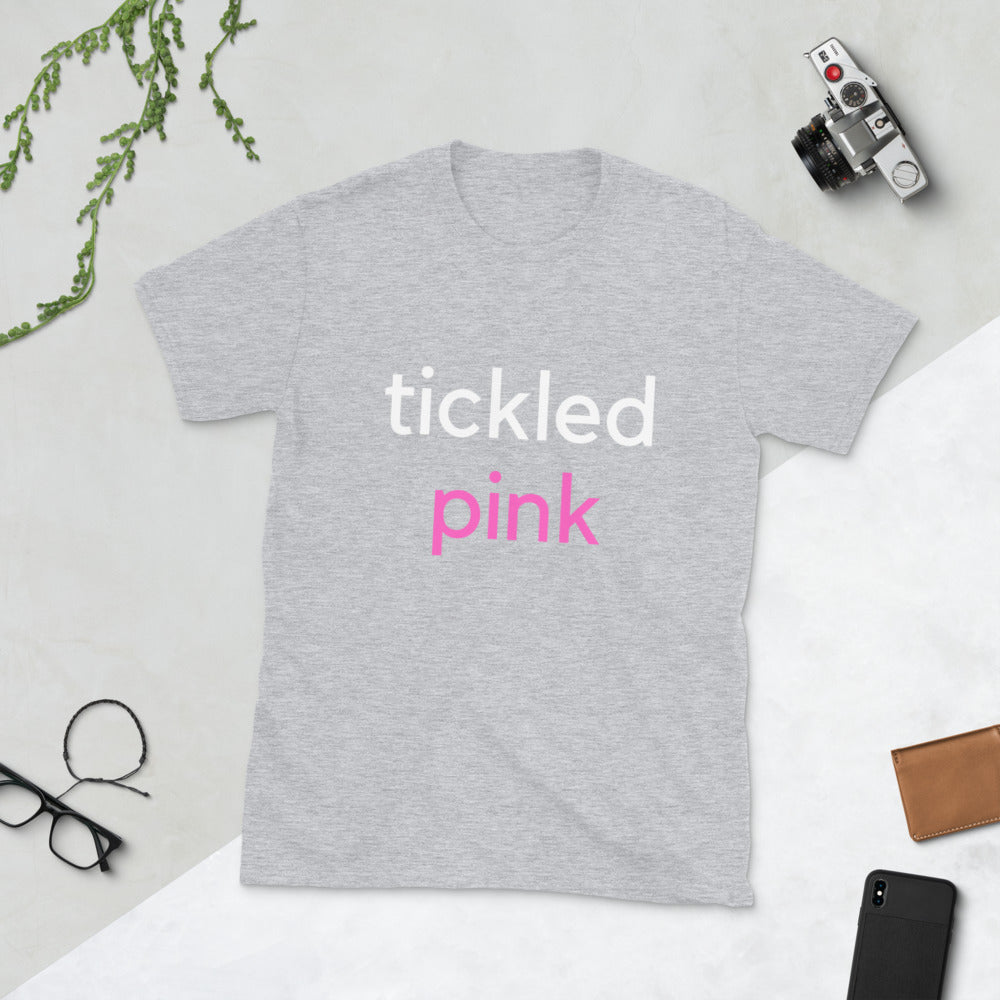 Word Nurd "Tickled Pink" Short-Sleeve Unisex T-Shirt
