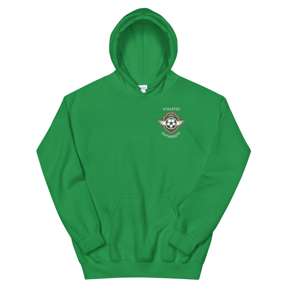 Athletic Authority "Soccer Crest" Unisex Hoodie