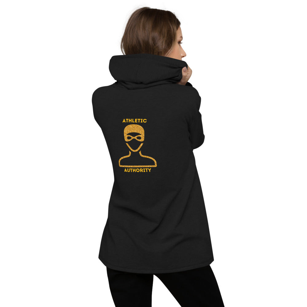 Athletic Authority" Swimming Gold" Unisex Lightweight Hoodie