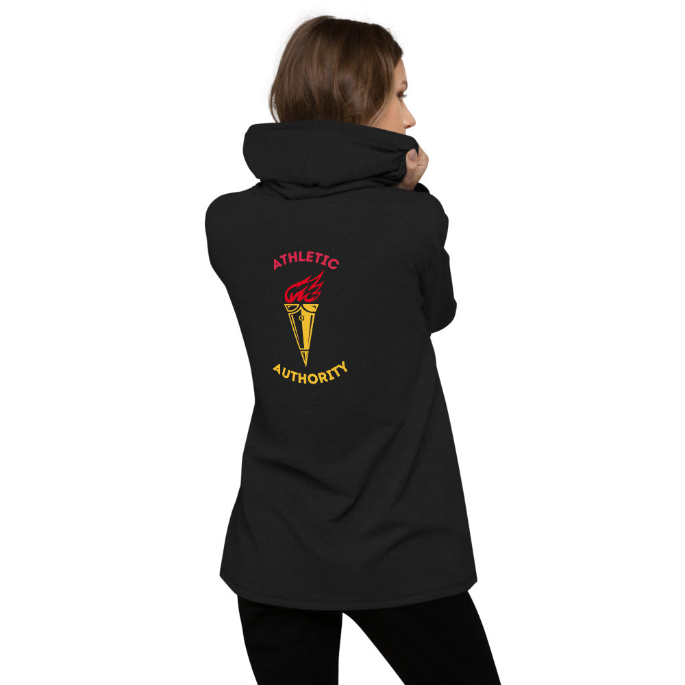 Athletic Authority "Flame" Unisex Lightweight Hoodie