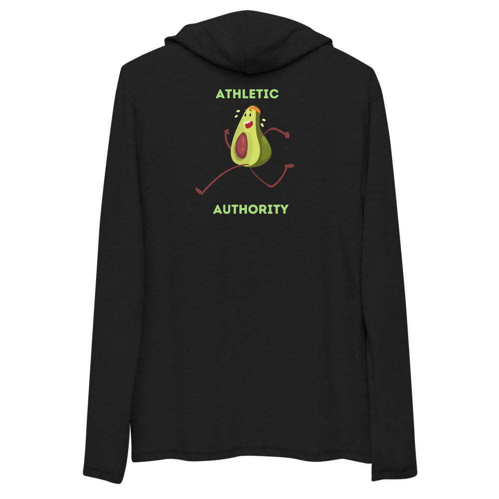 Athletic Authority " Avocado Runner" Unisex Lightweight Hoodie