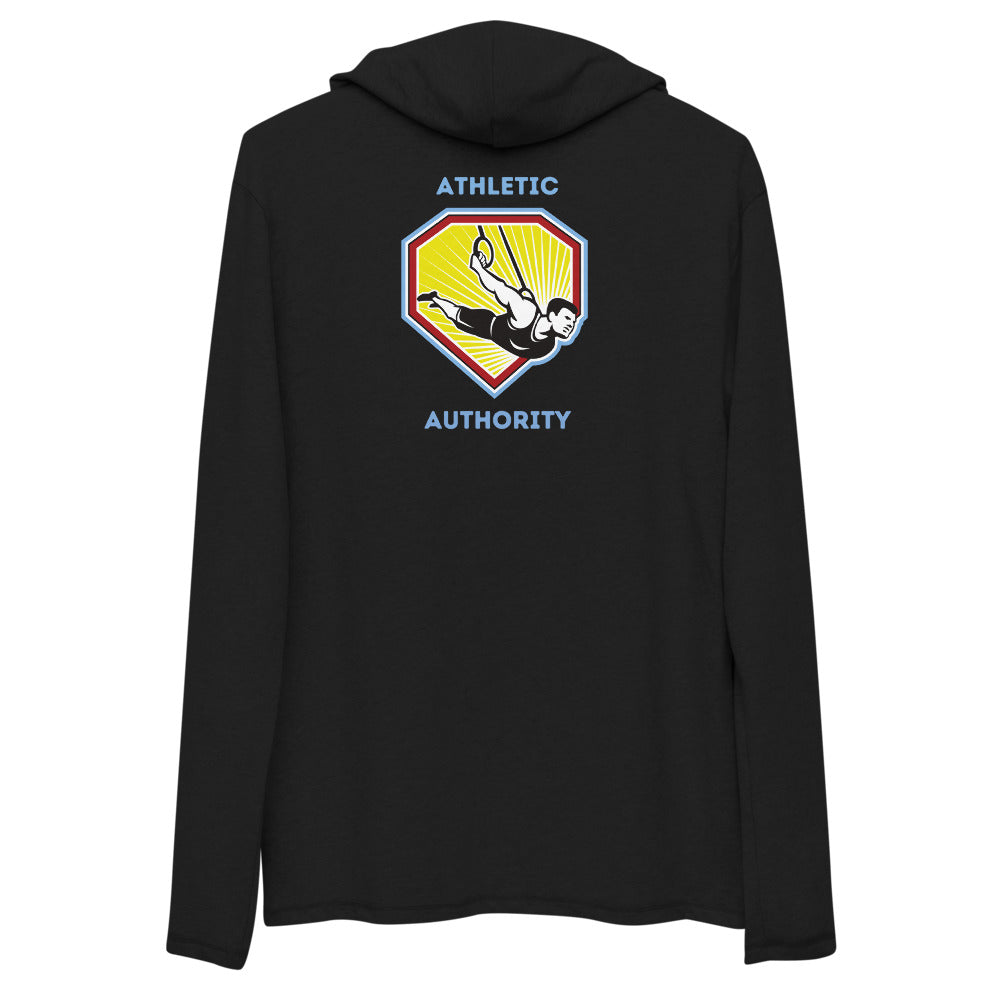 Athletic Authority  "Rings" Unisex Lightweight Hoodie