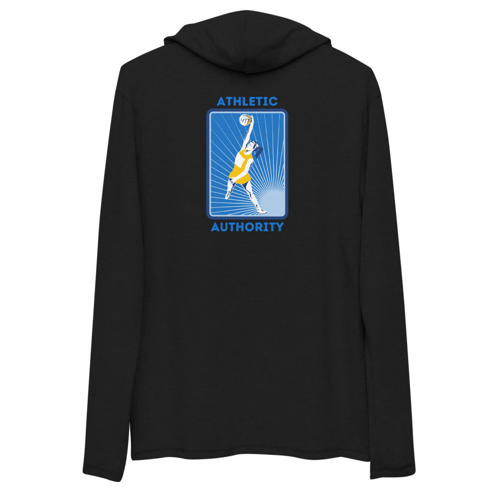 Athletic Authority  "Netball" Unisex Lightweight Hoodie