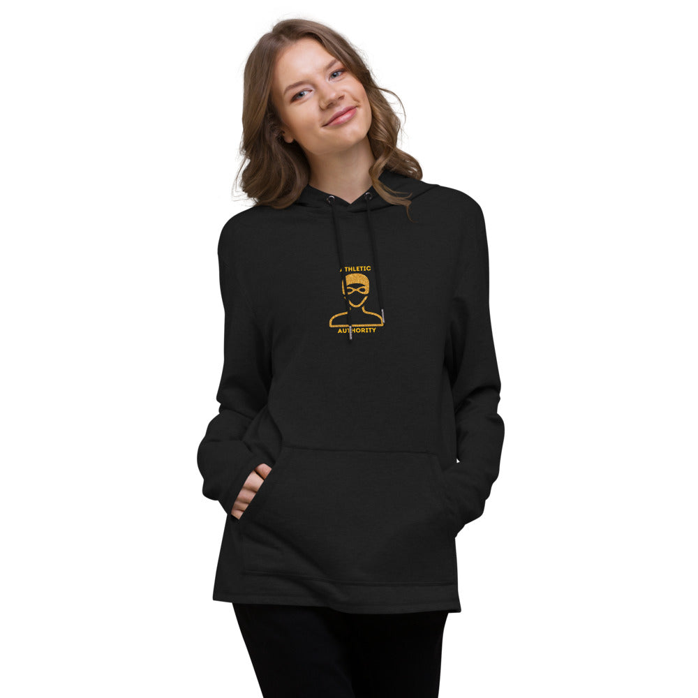 Athletic Authority" Swimming Gold" Unisex Lightweight Hoodie