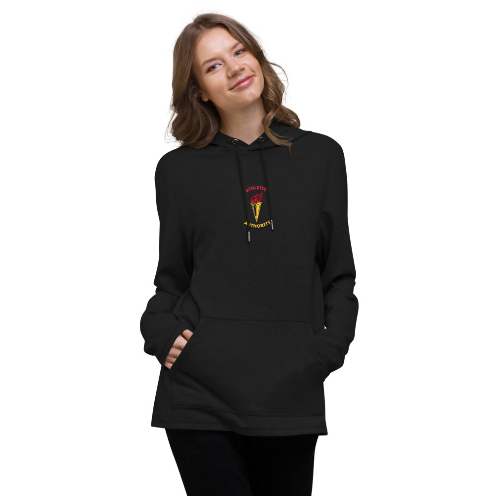 Athletic Authority "Flame" Unisex Lightweight Hoodie