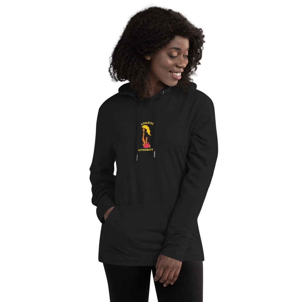Athletic Authority  "Olympic Flame" Unisex Lightweight Hoodie
