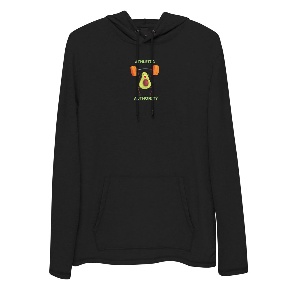 Athletic Authority " Avocado Weight Lifter" Unisex Lightweight Hoodie