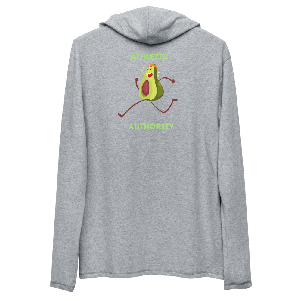 Athletic Authority " Avocado Runner" Unisex Lightweight Hoodie