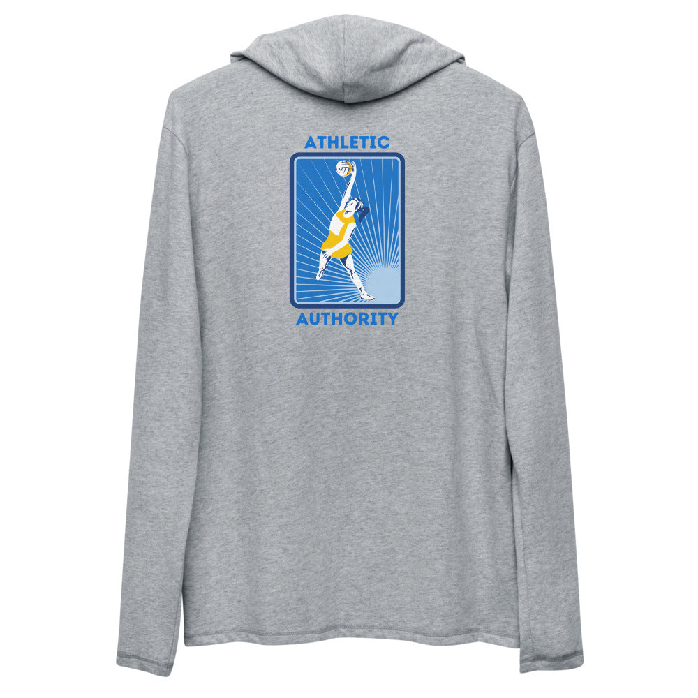 Athletic Authority  "Netball" Unisex Lightweight Hoodie