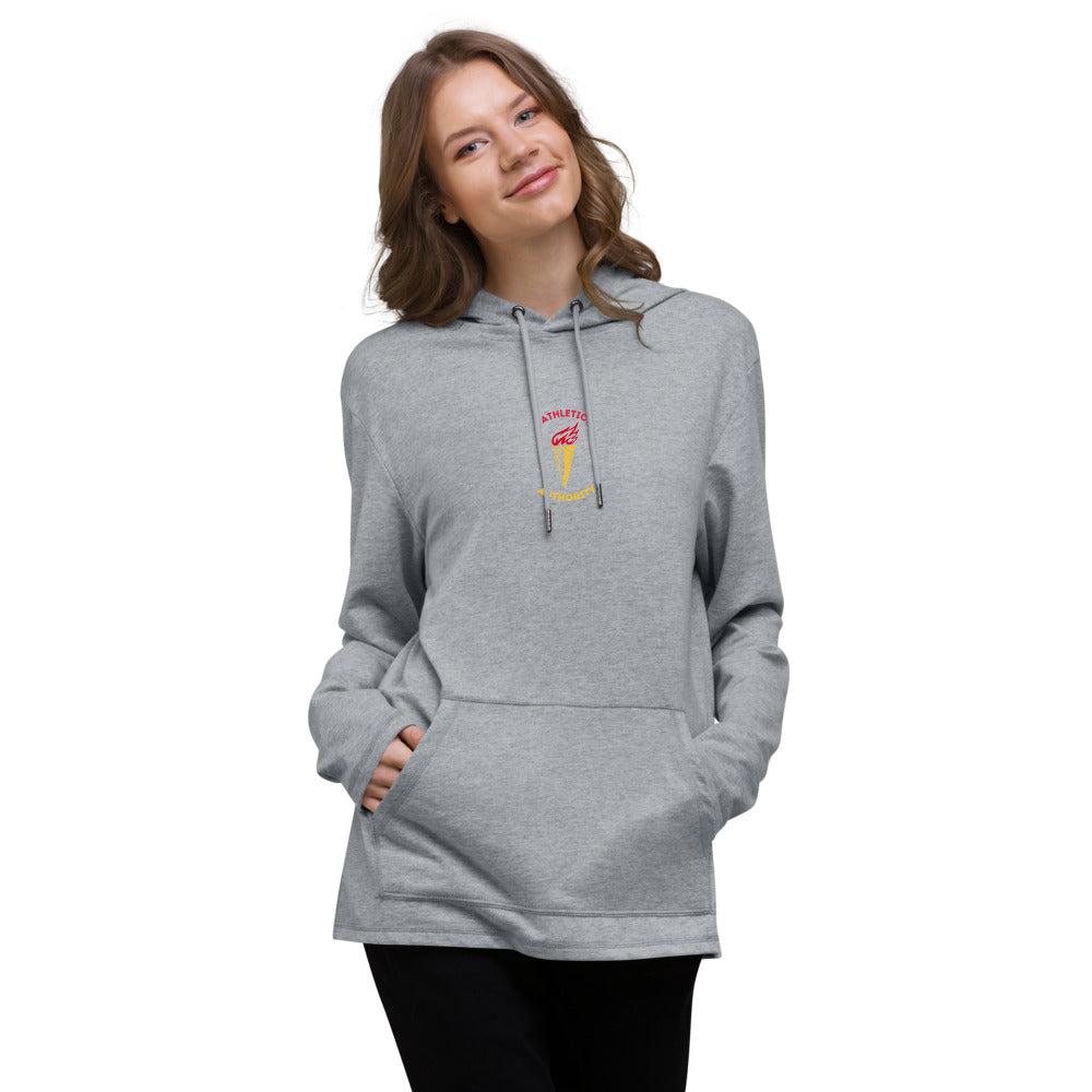 Athletic Authority "Flame" Unisex Lightweight Hoodie