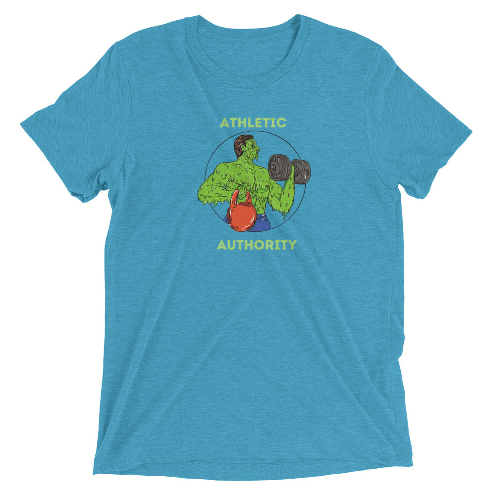 Athletic Authority "Green Giant" Unisex Tri-Blend Short sleeve t-shirt