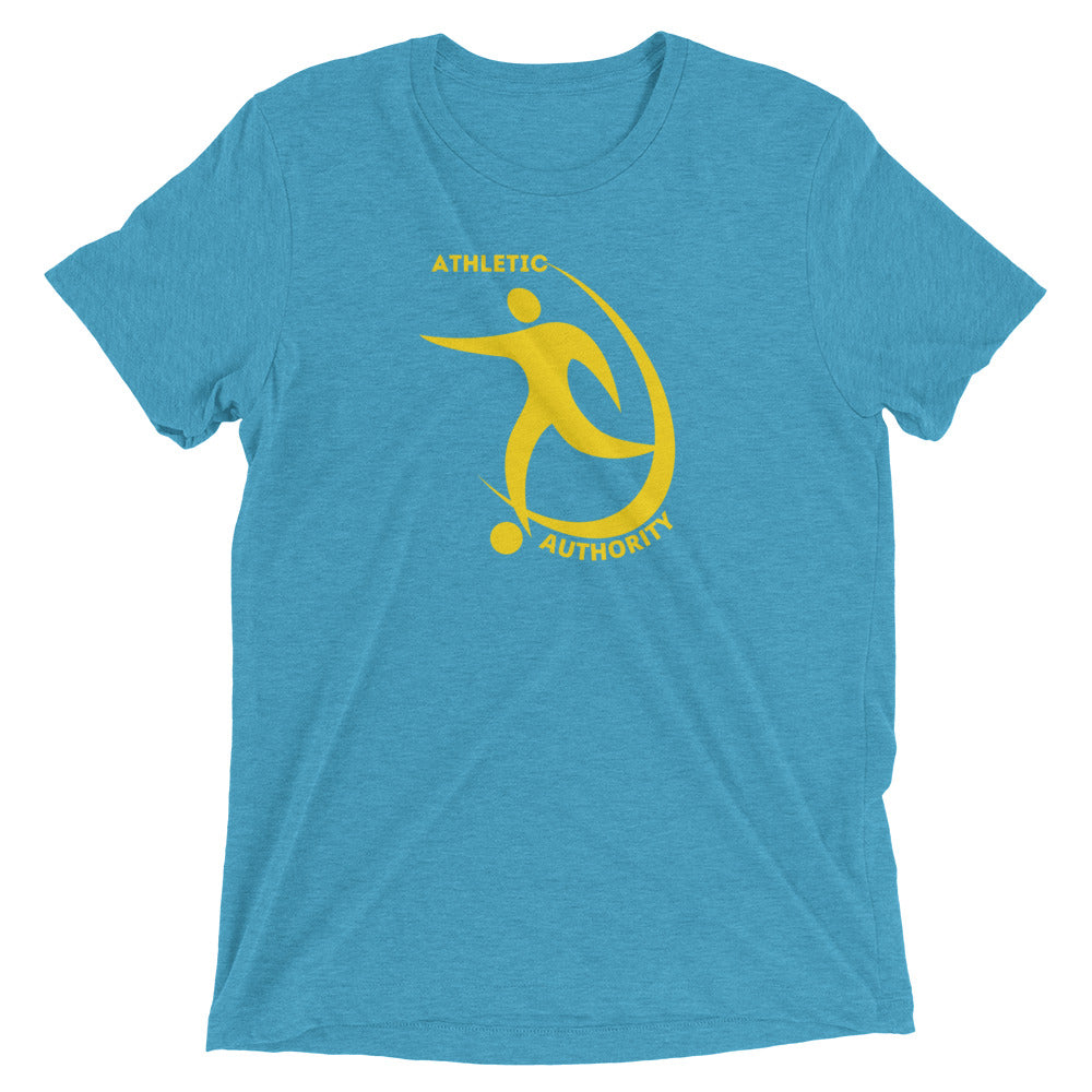 Athletic Authority" Soccer Swish" Unisex Tri-Blend Short sleeve t-shirt