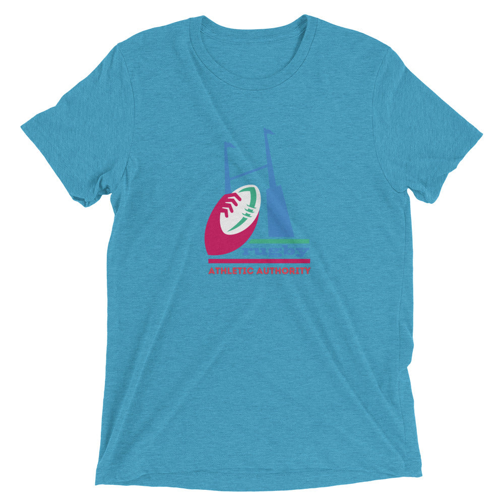 Athletic Authority "Rugby Posts" Unisex Tri-Blend Short sleeve t-shirt