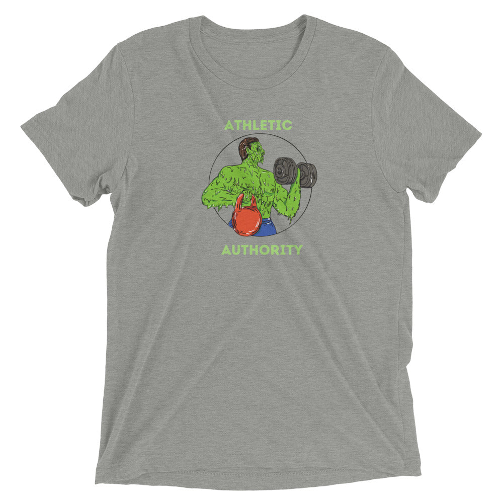 Athletic Authority "Green Giant" Unisex Tri-Blend Short sleeve t-shirt