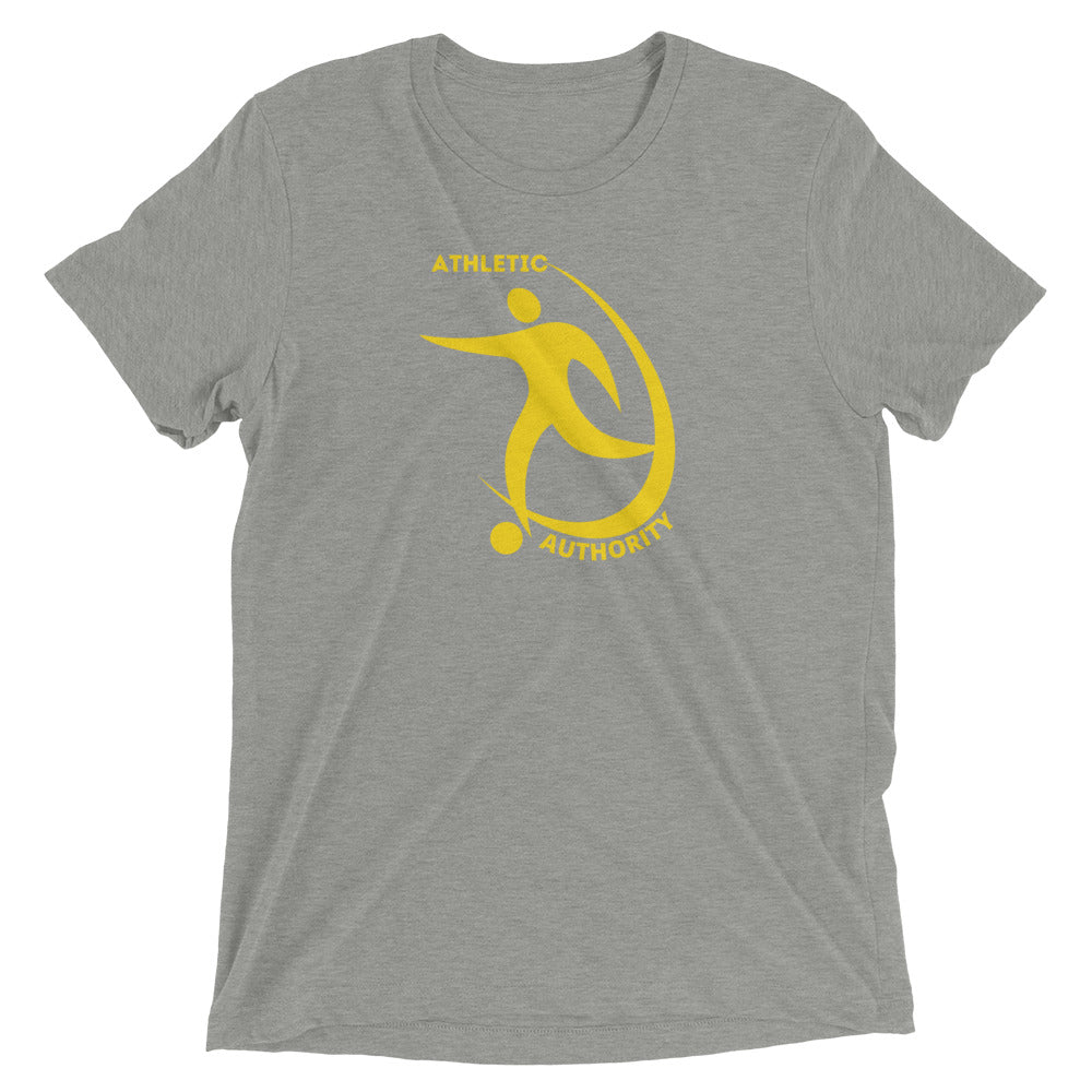 Athletic Authority" Soccer Swish" Unisex Tri-Blend Short sleeve t-shirt