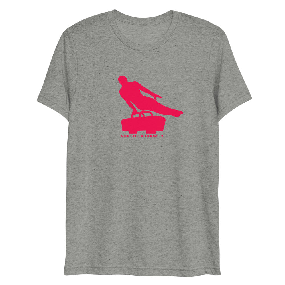 Athletic Authority  "Gymnastics Pommel" Unisex Tri-Blend Short sleeve t-shirt