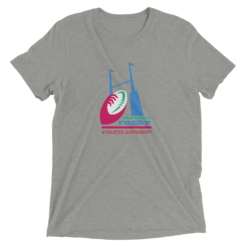 Athletic Authority "Rugby Posts" Unisex Tri-Blend Short sleeve t-shirt