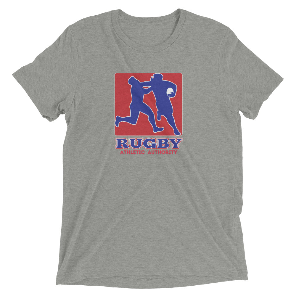 Athletic Authority  "Rugby Contact" Unisex Tri-Blend Short sleeve t-shirt