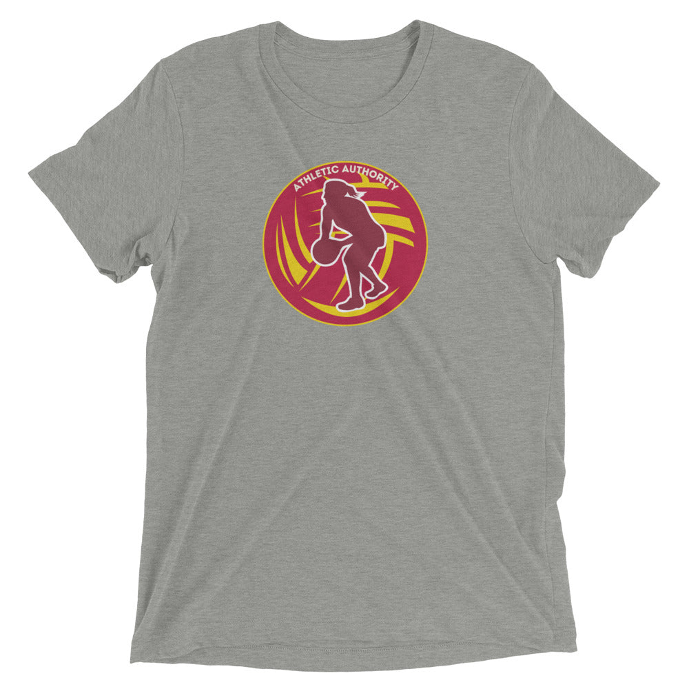 Athletic Authority "Netball Pass" Unisex Tri-Blend Short sleeve t-shirt