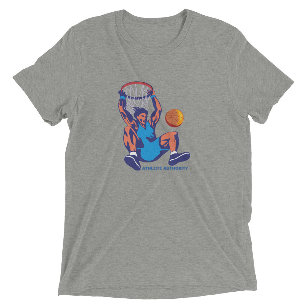 Athletic Authority "Basketball Dunk" Unisex Tri-Blend Short sleeve t-shirt