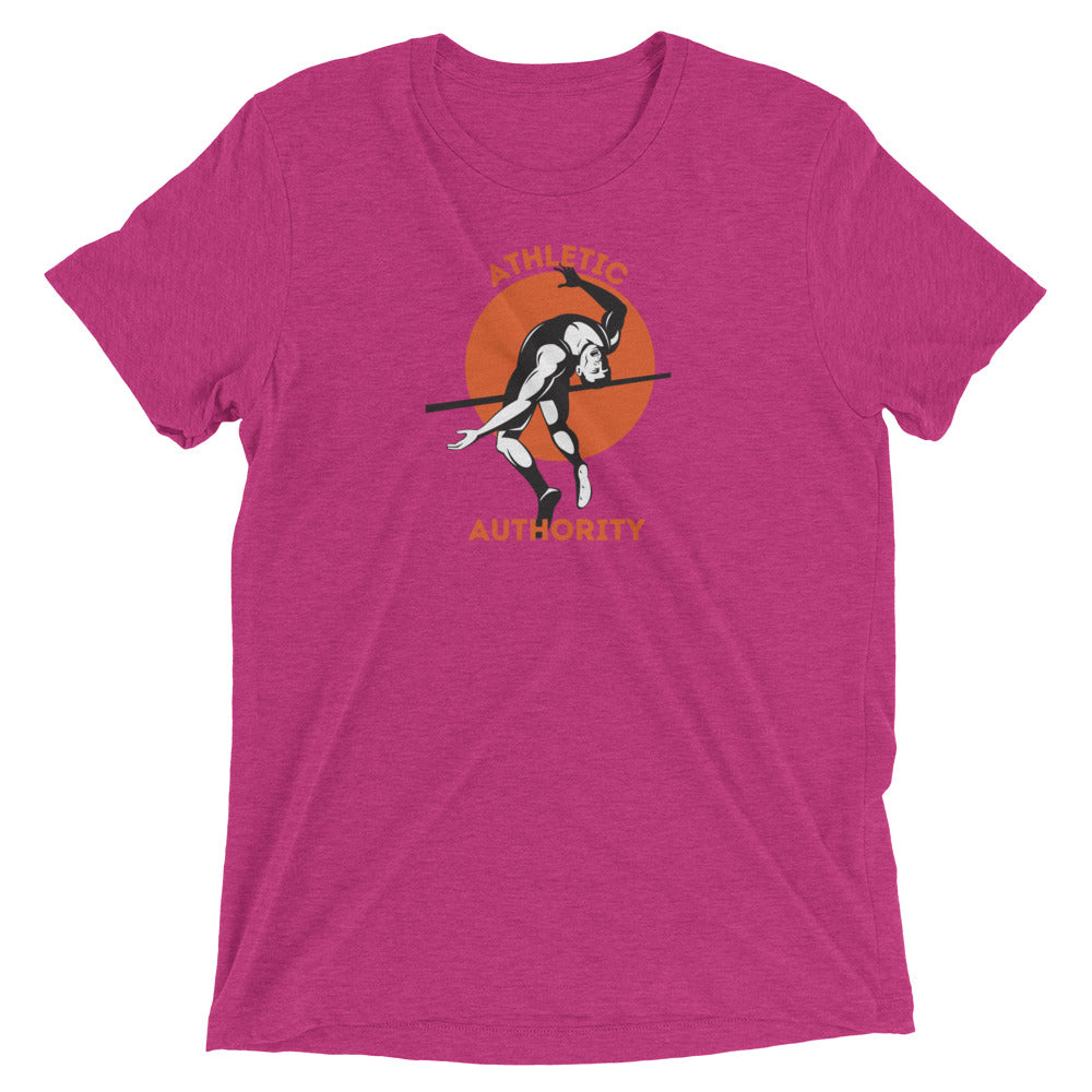 Athletic Authority  "High Jump" Unisex Tri-Blend Short sleeve t-shirt